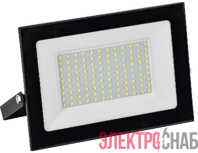Прожектор светодиодный СДО 001-100 100Вт 6500К IP65 черн. GENERICA LPDO501-100-65-K02-G