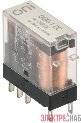 Реле общего назначения OGR-1 2C 24В DC ONI OGR-1-2C-DC24V
