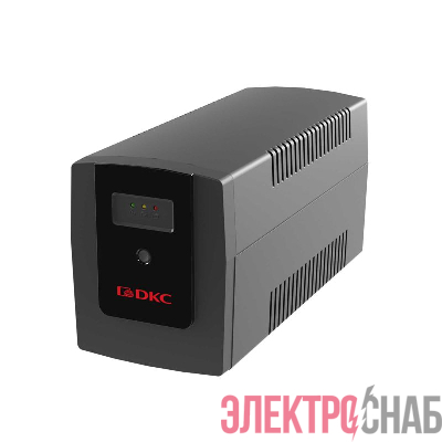Источник бесперебойного питания ИБП Info 1200В.А Schuko 2х7А.ч (3) DKC INFO1200S