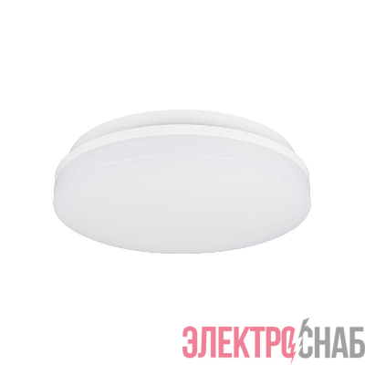 Светильник светодиодный CL-BOUWER-R250-13W Day4000-MIX WH 110deg 230В TRIAC IP54 13Вт 4000К пластик Arlight 054676
