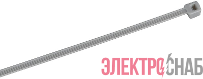 Хомут 2.5х200мм P6.6 стандартный сер. (уп.100шт) IEK UHH30-D025-200-100-K03