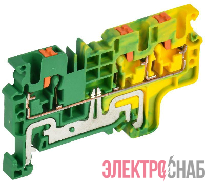 Колодка клеммная CP-MC-PEN земля 3 вывода 2.5кв.мм IEK YCT22-03-3-K52-002
