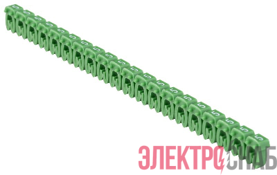 Маркер открытого типа KE 0.75-1.5кв.мм символ &quot;5&quot; (уп.500шт) IEK UMK-KE1-5
