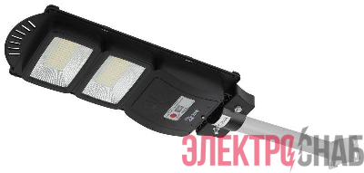 Светильник 40Вт 5000К IP66 700лм консольный на солнечной батарее SMD с кронштейном с датчиком движения ПДУ Эра Б0046800