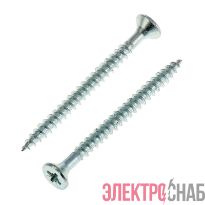 Саморез ШУц 5.0х60 потайная головка (уп.7шт) Tech-Krep/Zitar 102449