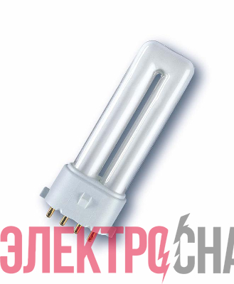 Лампа люминесцентная компакт. DULUX S/E 11W/840 2G7 OSRAM 4050300020181