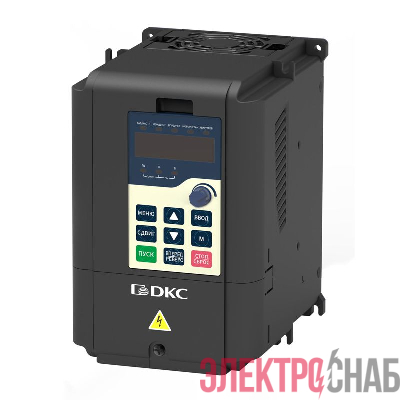 Преобразователь частоты 3ф 380В 3.7кВт встроенный тормозной прерыватель и ЭМС фильтр DKC V2000-T03P7G