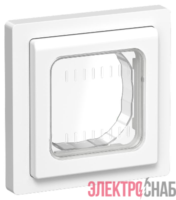 Рамка 1-м СП FLITE Рпро-1-55-ФлБ IP55 бел. IEK FI-M10-32-55-K01