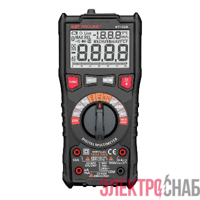 Мультиметр цифровой KT 132А PROLINE КВТ 91917