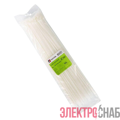 Хомут нейлоновый КСС MULTILOCK 5х400 бел. (уп.100шт) Fortisflex 102309