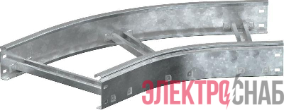Угол для лотка 45град. 300х100 R300 LESTA HDZ IEK CPG04-4-45-100-300-HDZ