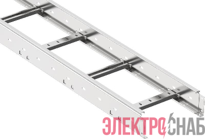 Лоток лестничный 80х200 L6000 сталь 1.5мм LESTA IEK CLM40-080-200-6-150