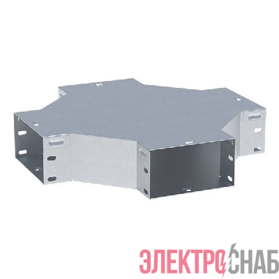 Ответвитель крест. 80х200мм 1.0мм EKF x8020008-1