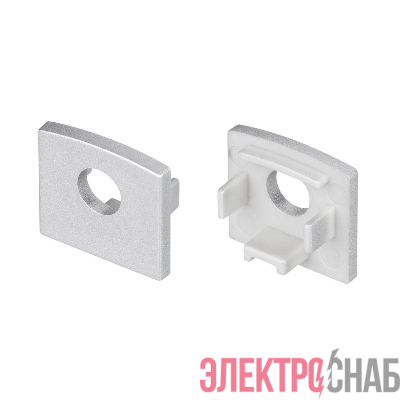 Заглушка LINE-1716 с отверстием пластик (уп.2шт) Arlight 046078