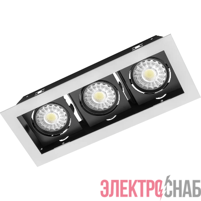 Рамка карданная тройная UGR/R бел./черн. СТ 2902000090