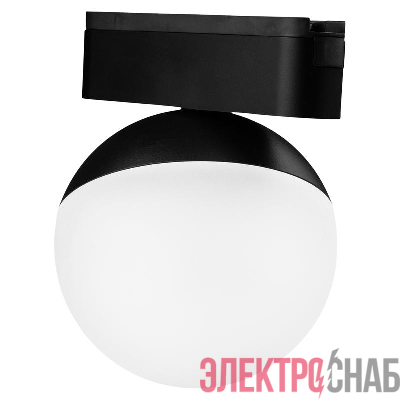 Светильник светодиодный трековый MTR16 3010 10Вт 4000К 100град. BL IP20 низковольтный Pro черн. JazzWay 5056732