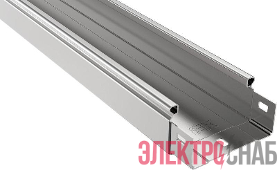 Лоток листовой неперфорированный 50х100 L3000 сталь 1мм IEK CLN10-050-100-100-3