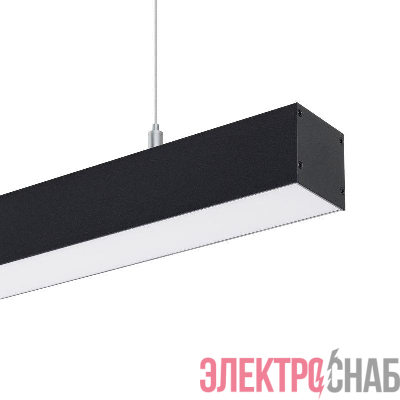 Светильник SP-LINE-HANG-5050-L1050-35W Warm3000 RAL9005 120 deg MOTION 230В 35Вт 3000К IP33 Arlight 056158
