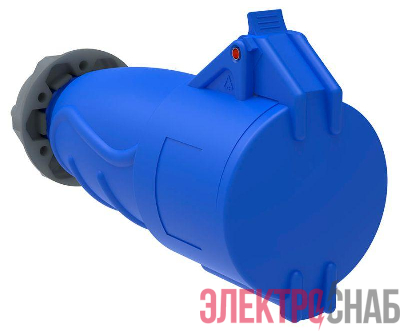 Розетка кабельная Magnum 16А 220В 2P+PE ССИ-213 IP44 IEK PSN21-016-3