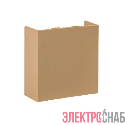 Соединитель на стык 40х16 под свет. дерево Plast PROxima (уп.4шт) EKF conl-40-16x4