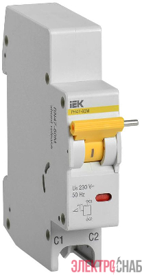 Расцепитель независимый РН47-60М на DIN-рейку для ВА47-60M KARAT IEK MVA31D-RN-1