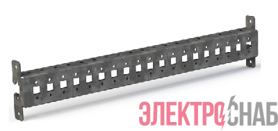 Рейка монтажная перфорированная с внешним креплением Д800 AleSta (уп.2шт) EKF AleSta-ART800