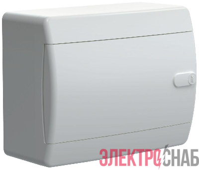 Корпус ЩРН-П-8 UNION Compact IP41 бел. дверь пластик. IEK UIC-KP13-N-08-41-K01