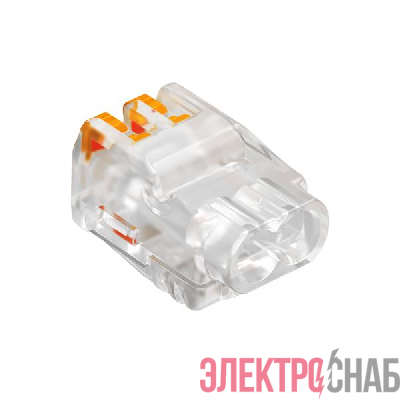 Клемма универсальная пружинная 2х2.5кв.мм 61 225 FL с зажимом прозр. (222-412) OBO 2054450