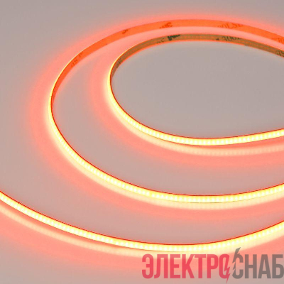 Лента светодиодная COB-X480-4mm 24V Orange 4Вт/м IP20 (уп.5м) Arlight 046909
