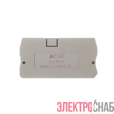Изолятор торцевой для клеммы VPR-4 DKC D-VPR-4