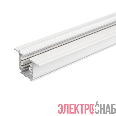Трек встраиваемый LGD-4TR-TRACK-F-2000-WH-M D IP20 метал. Arlight 055354