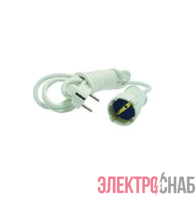 Удлинитель-шнур 1х3м с заземл. 16А IP20 Makel 10005