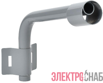 Кронштейн КР-1 d60 L350 монтаж. лента 1 хомут сер. IEK LT-DKU0D-CR-60-35-21-K03