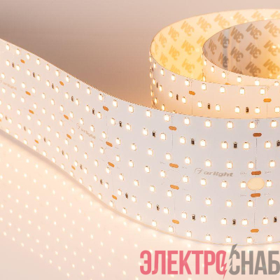 Лента светодиодная S2-A560-85mm 24V Warm 3000К 40Вт/м IP20 2835 открыт. (уп.2.5м) Arlight 021211(2)