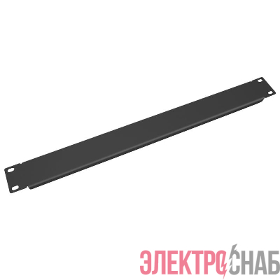 Заглушка SH-J019-1U-BK 19дюйм 1U RAL 9004 фальш-панель черн. Cabeus 8638c