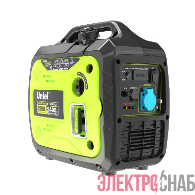 Генератор бензиновый инверторный URS-P2800i однофазный макс. мощность 2.4кВт ручной стартер TM Uniel UL-00012853