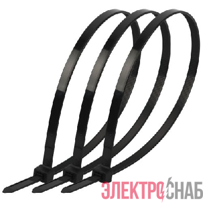 Хомут кабельный 4.8х300 NO-224-220 черн. (уп.25шт) Эра Б0066012