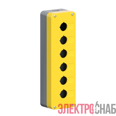 Корпус под кнопочный пост 6 мест DKC MC06