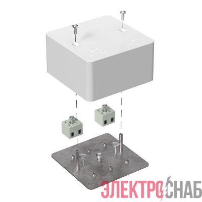 Коробка огнестойкая ОП 85х85х45мм Е15-Е120 Промрукав 40-0460-FR2.5-4