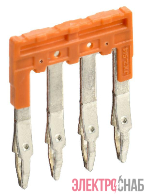 Перемычка гребенчатая для CP 2.5кв.мм 4PIN IEK YCT20-00-K03-002-EC-4P