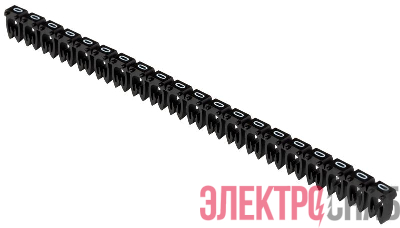 Маркер открытого типа KE 1.5-2.5кв.мм символ &quot;0&quot; (уп.500шт) IEK UMK-KE2-0