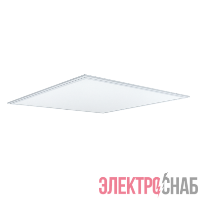 Светильник светодиодный ЛУО-4007-W 36Вт 4000К 595х595 IP40 без драйвера бел. тонкая панель Basic EKF LPS-4007-W-36-4000