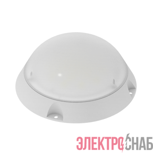 Светильник светодиодный ЖКХ 10Вт 5000К IP65 1000лм 185х70 диод 0.1Вт антивандальный кругл. VARTON V1-U0-00005-21000-6501050