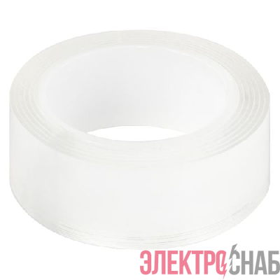 Нано-лента SNANO-121 2х сторонняя многоразовая 20ммх1мх1мм прозр. СИЛА Б0070026