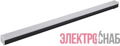 Светильник светодиодный линейный 1010 40Вт 4000К 1200мм магист. черн. IEK LT-LDCK-8-1010-040-40-K02