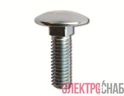 Винт с гладкой головкой и квадратным подголовником М6х16 нерж. (уп.100шт) DKC CM010616INOX