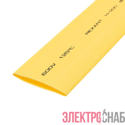 Трубка термоусадочная Н-1 40.0/20.0 1м желт. Rexant 24-0002