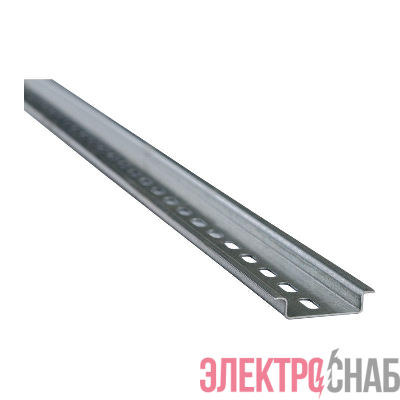 DIN-рейка L600 0.8мм оцинк. КЭАЗ 234375