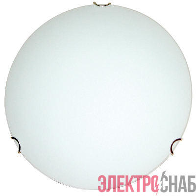Светильник НПБ 06-3х60 М65 &quot;Мелани&quot; 400 матов. бел./клипсы хром (инд. упак.) Элетех 1005204054
