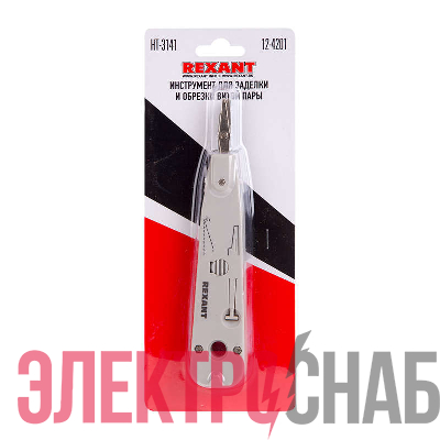 Инструмент для заделки и обрезки витой пары 110 (ht-3141) Rexant 12-4201